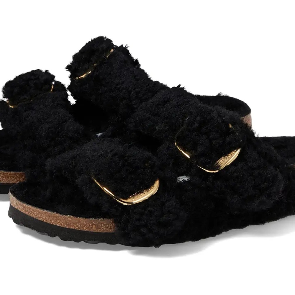 Birkenstocks Arizona Big Buckle Teddy